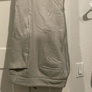 Grey lined trousers from The Limited